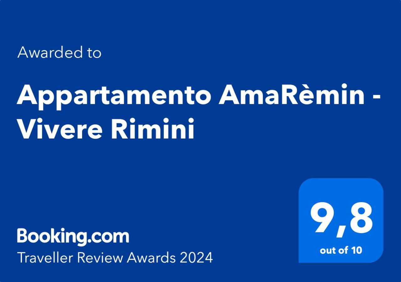 Appartamento Amaremin - Vivere リミニ エクステリア 写真